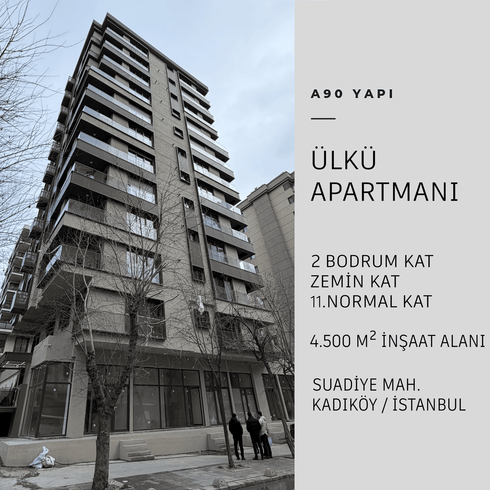 ÜLKÜ APARTMANI-SUADİYE